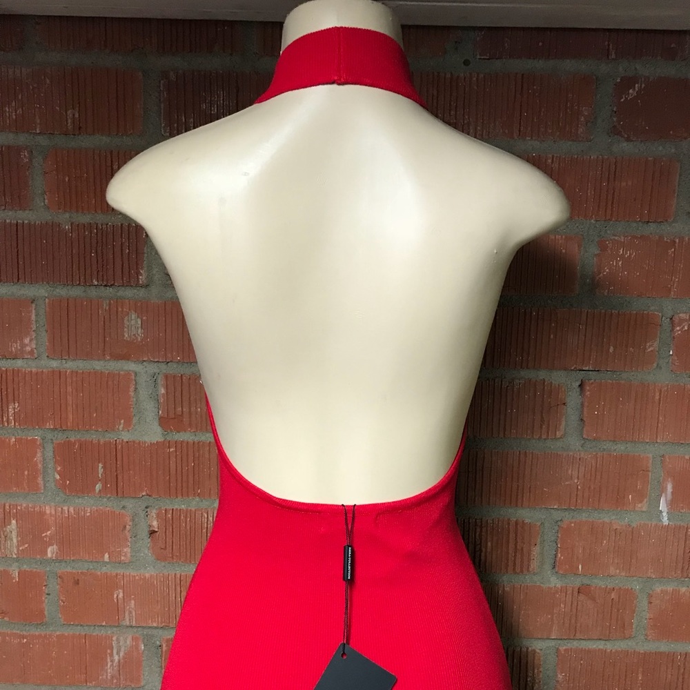 Sexy Lady In Red Maxi Dress🌈 - Picture 4 of 6